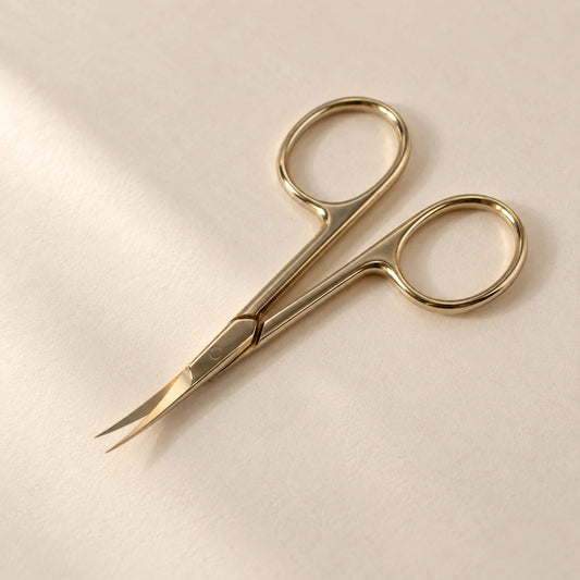 Ciseaux à cuticules Geloria à lames courbes